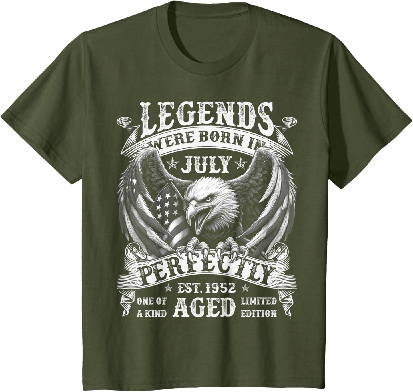 July 1952 Retro 73rd Birthday Gifts For Men 73 Year Old
