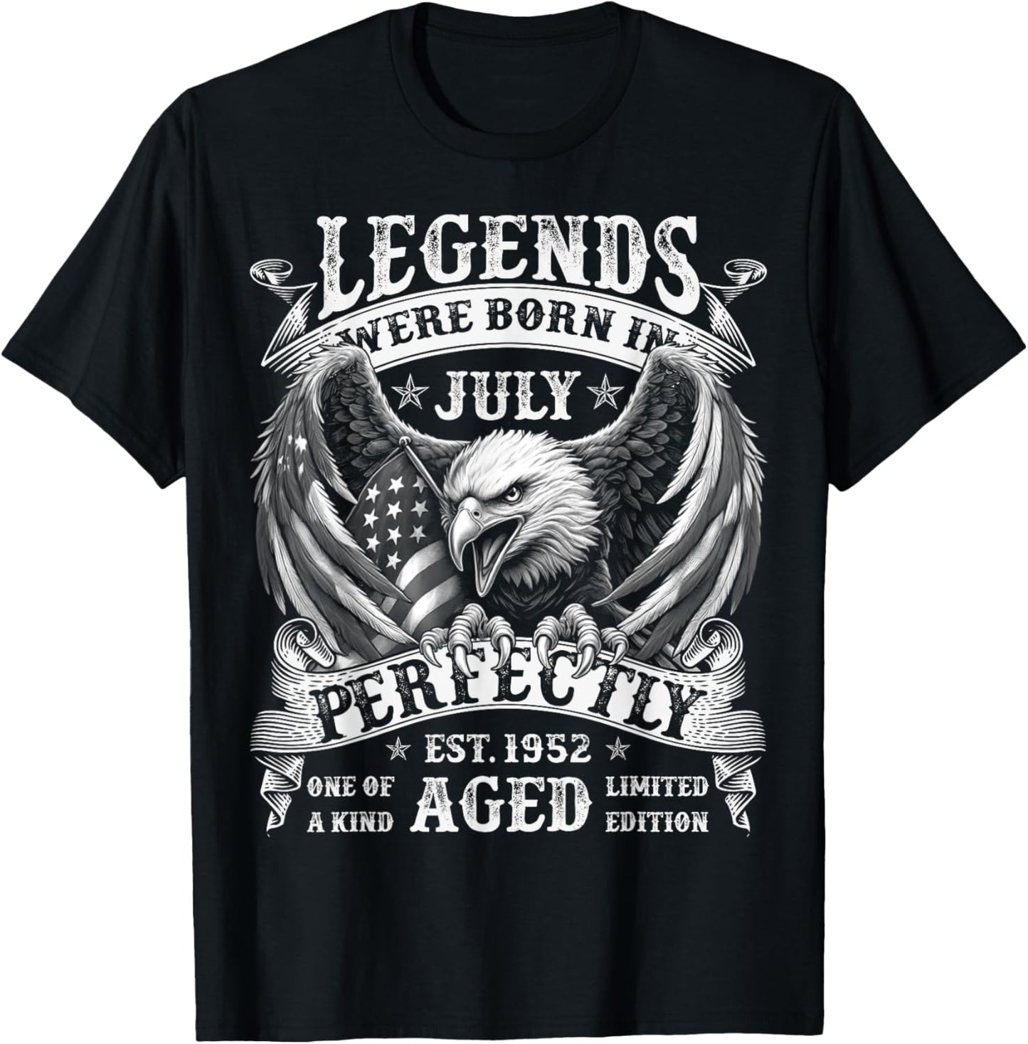 July 1952 Retro 73rd Birthday Gifts For Men 73 Year Old