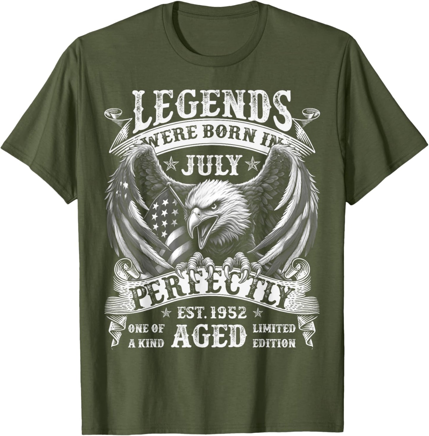 July 1952 Retro 73rd Birthday Gifts For Men 73 Year Old