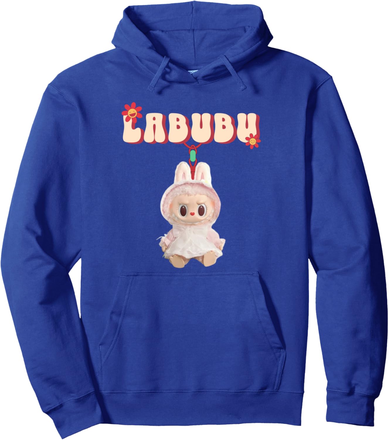 Funny Labubu Lover Cute Labubu The Monsters Women Pullover Hoodie