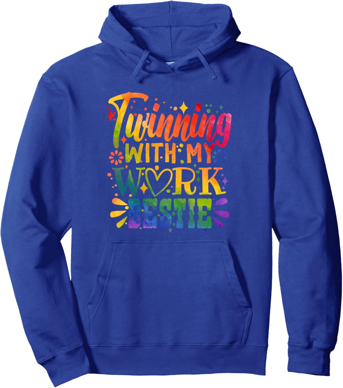 Twinning with My Bestie Spirit Week Twin Day BFF Matching Pullover Hoodie
