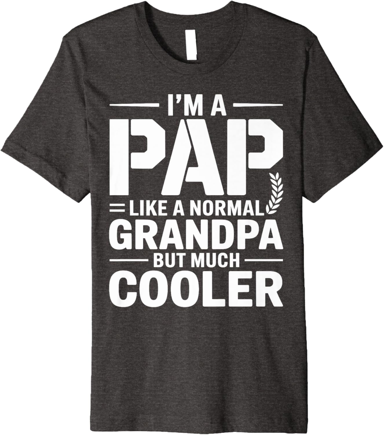 Mens Pap Like a Grandpa Only Cooler Southern Grandfather Premium