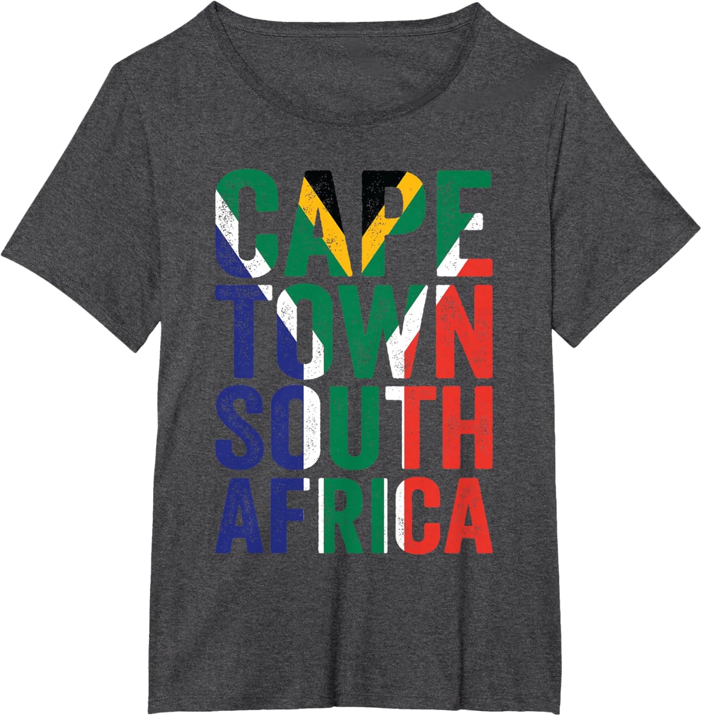 Cape Town South Africa Retro Flag Travel Vacation Souvenir