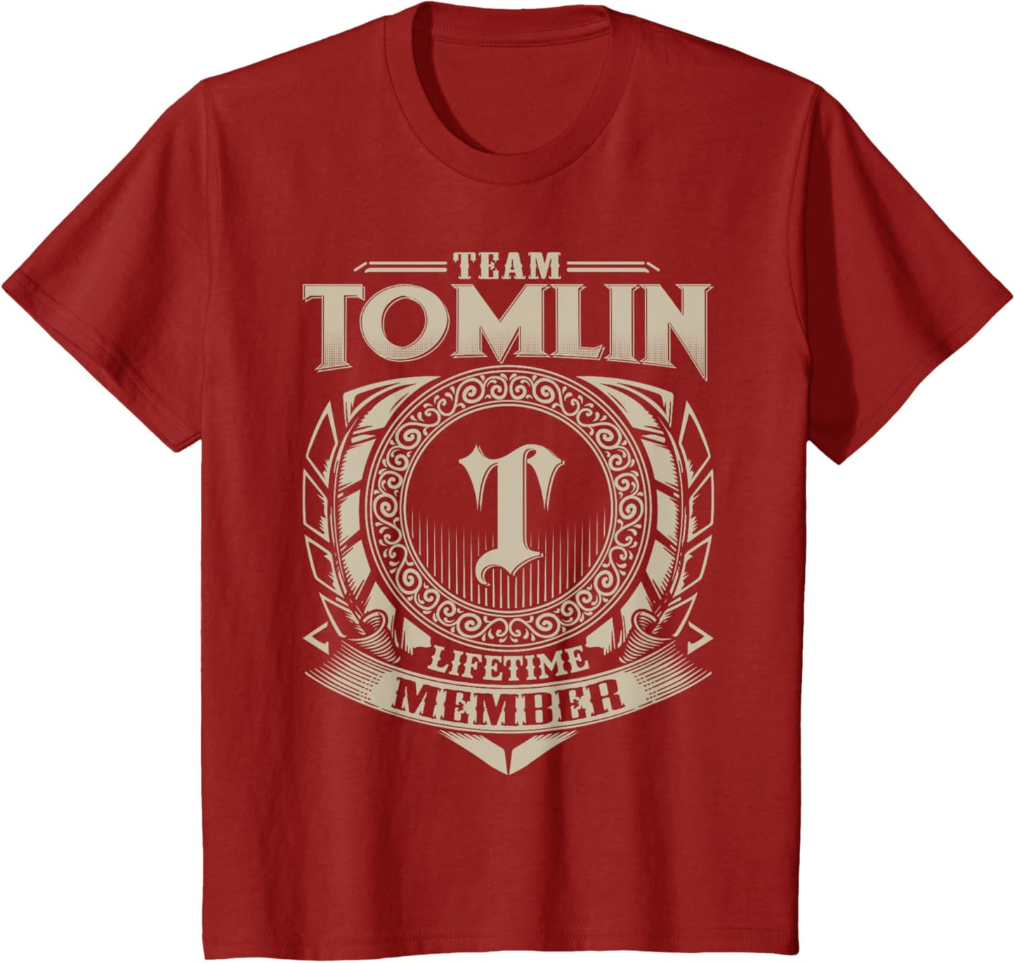 Team TOMLIN Lifetime Member Funny TOMLIN Family Name Vintage