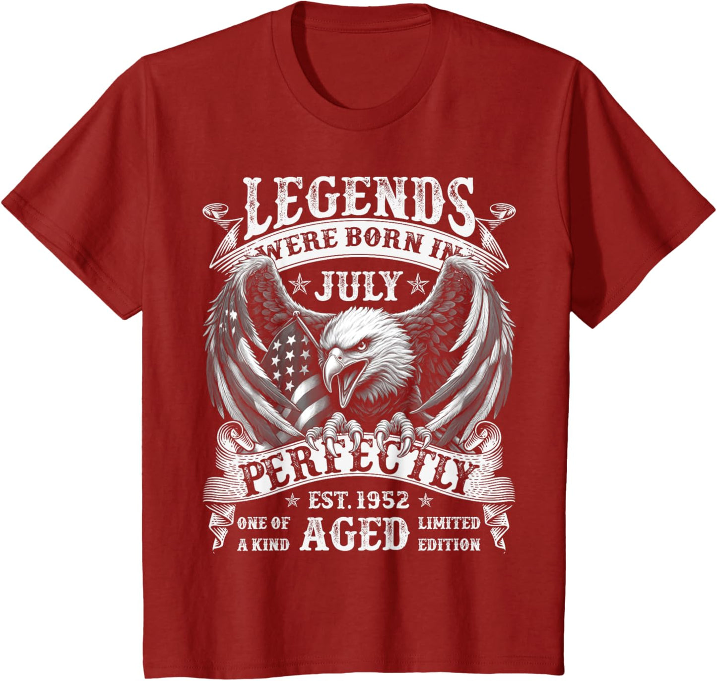 July 1952 Retro 73rd Birthday Gifts For Men 73 Year Old