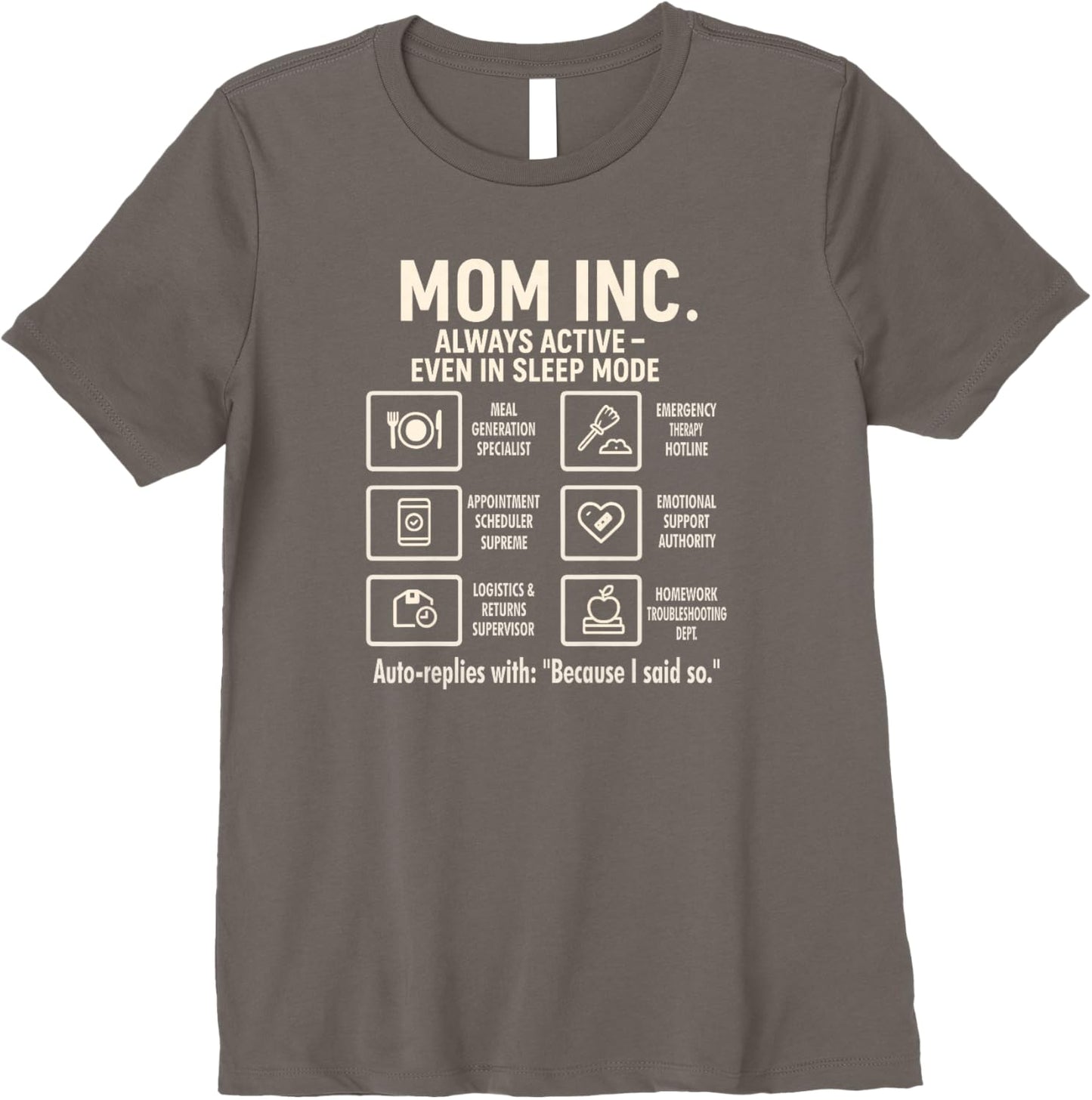 Funny "Mom Inc" Mother Birthday Gift for Mother\u2019s Day& Mommy Premium