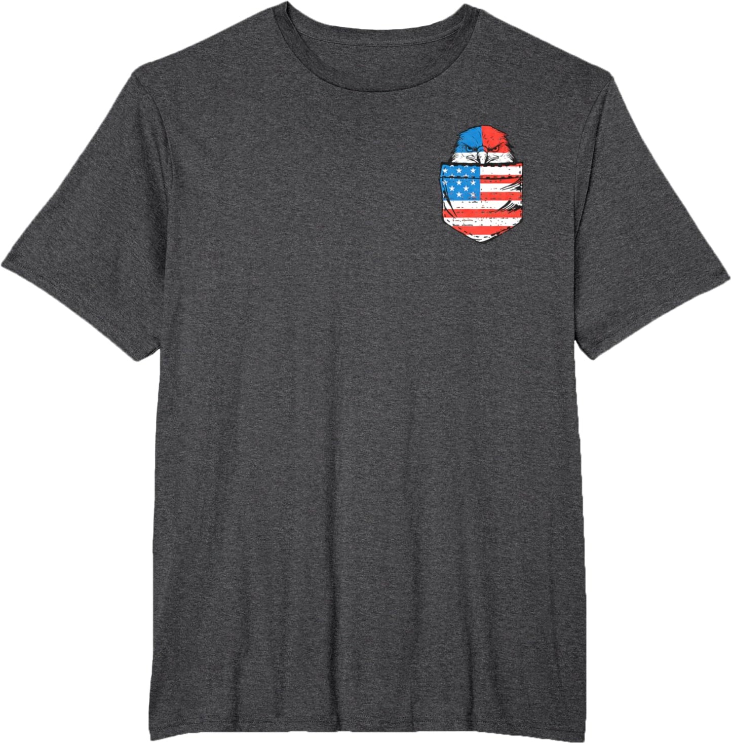 Eagle USA Flag Pocket American Funny 4th Of July Fourth