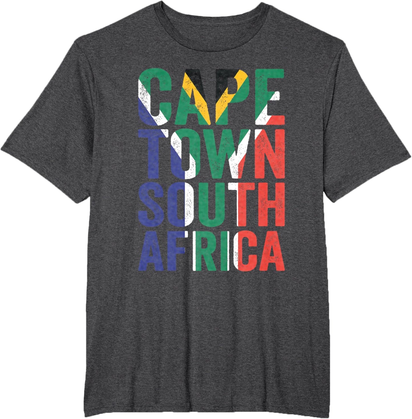 Cape Town South Africa Retro Flag Travel Vacation Souvenir