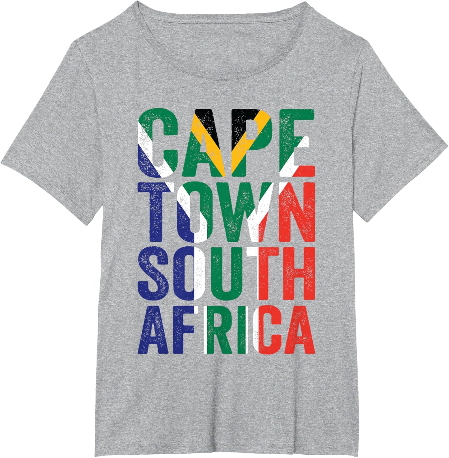 Cape Town South Africa Retro Flag Travel Vacation Souvenir
