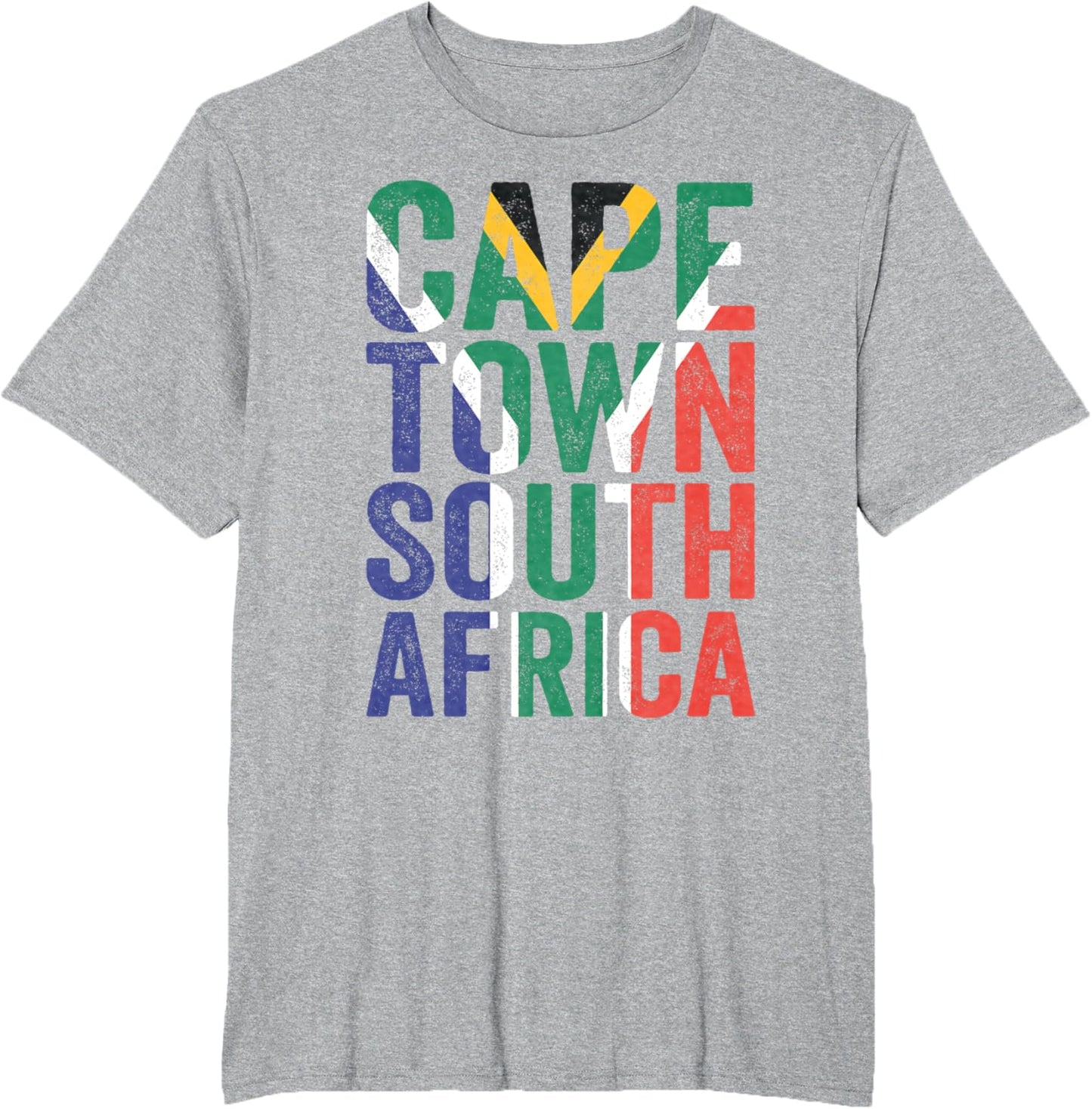 Cape Town South Africa Retro Flag Travel Vacation Souvenir