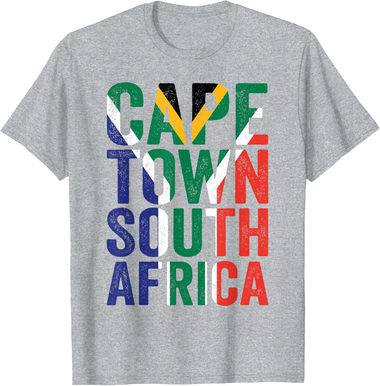 Cape Town South Africa Retro Flag Travel Vacation Souvenir