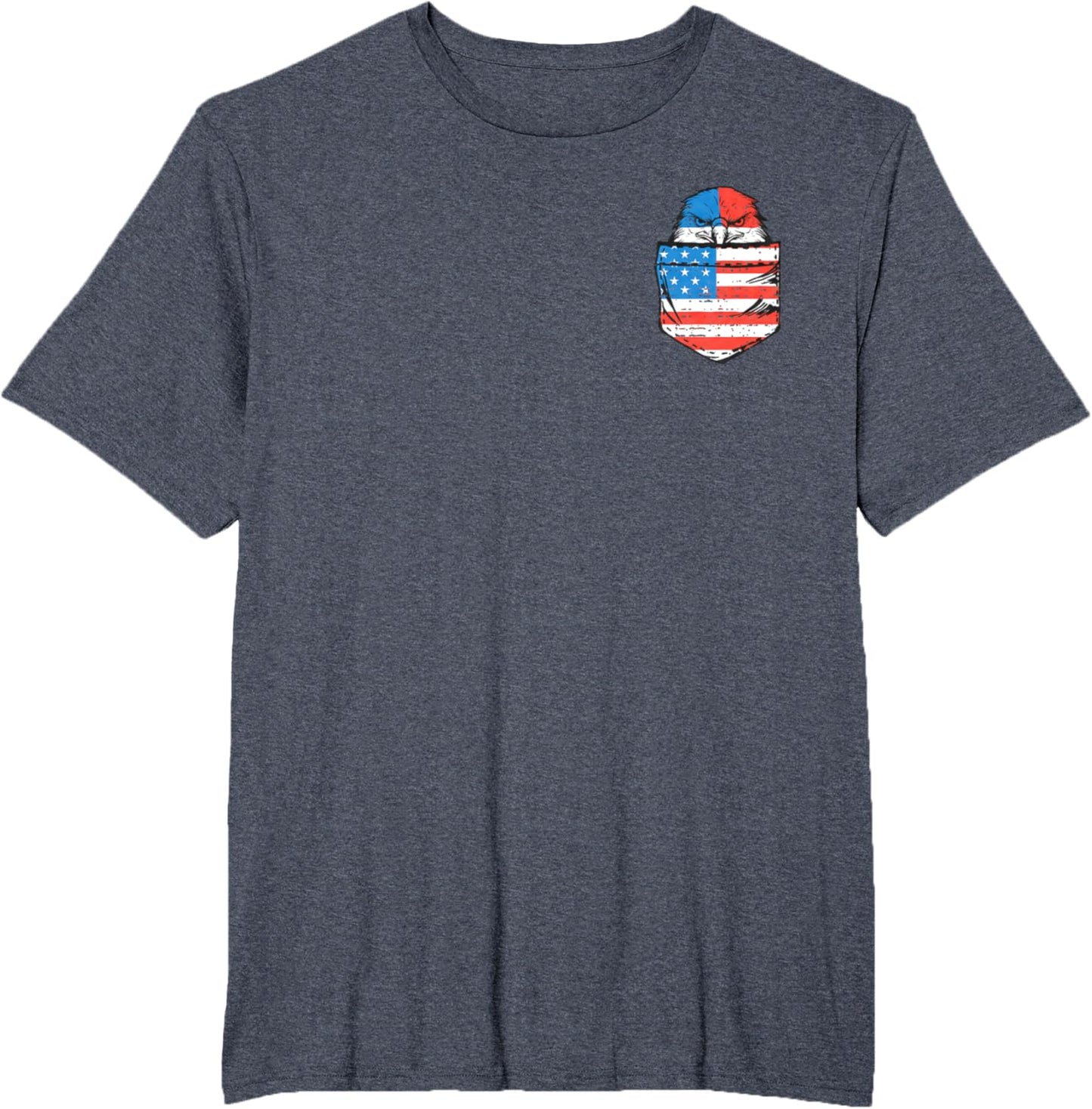 Eagle USA Flag Pocket American Funny 4th Of July Fourth