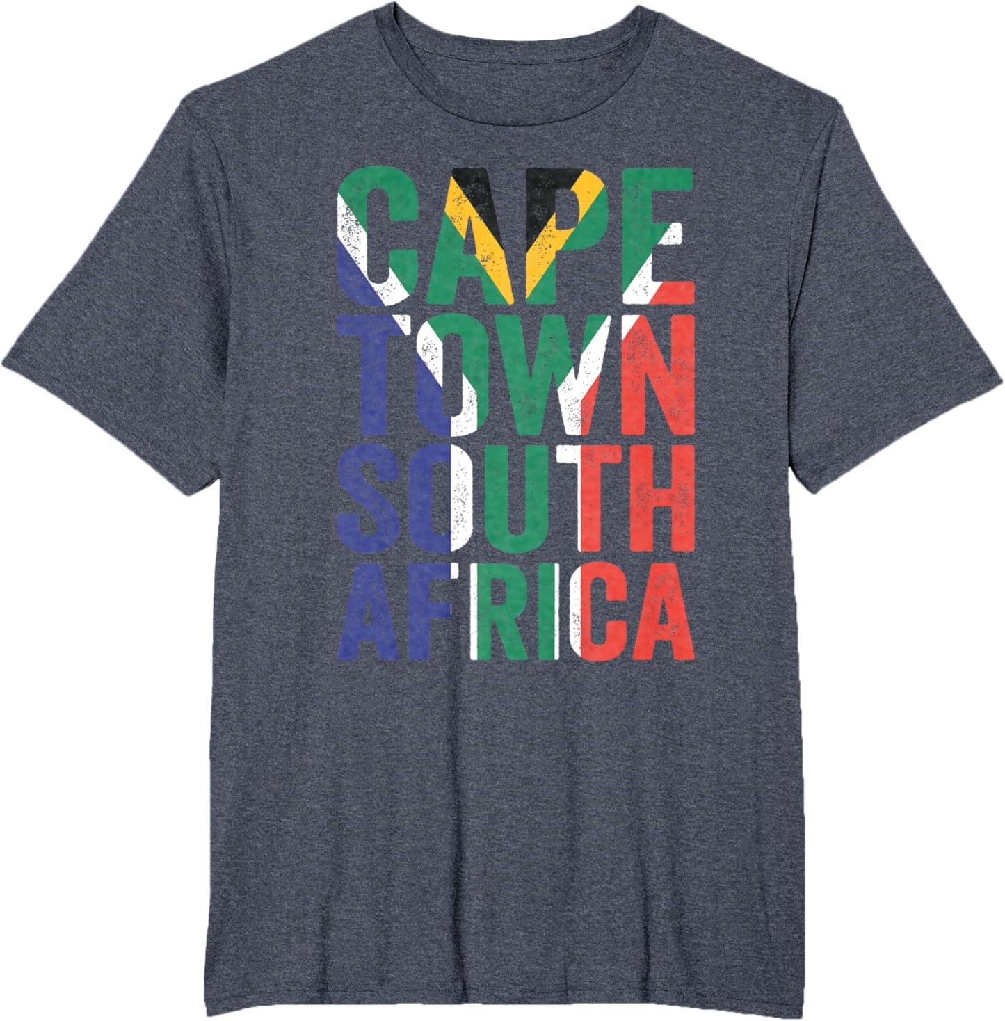 Cape Town South Africa Retro Flag Travel Vacation Souvenir