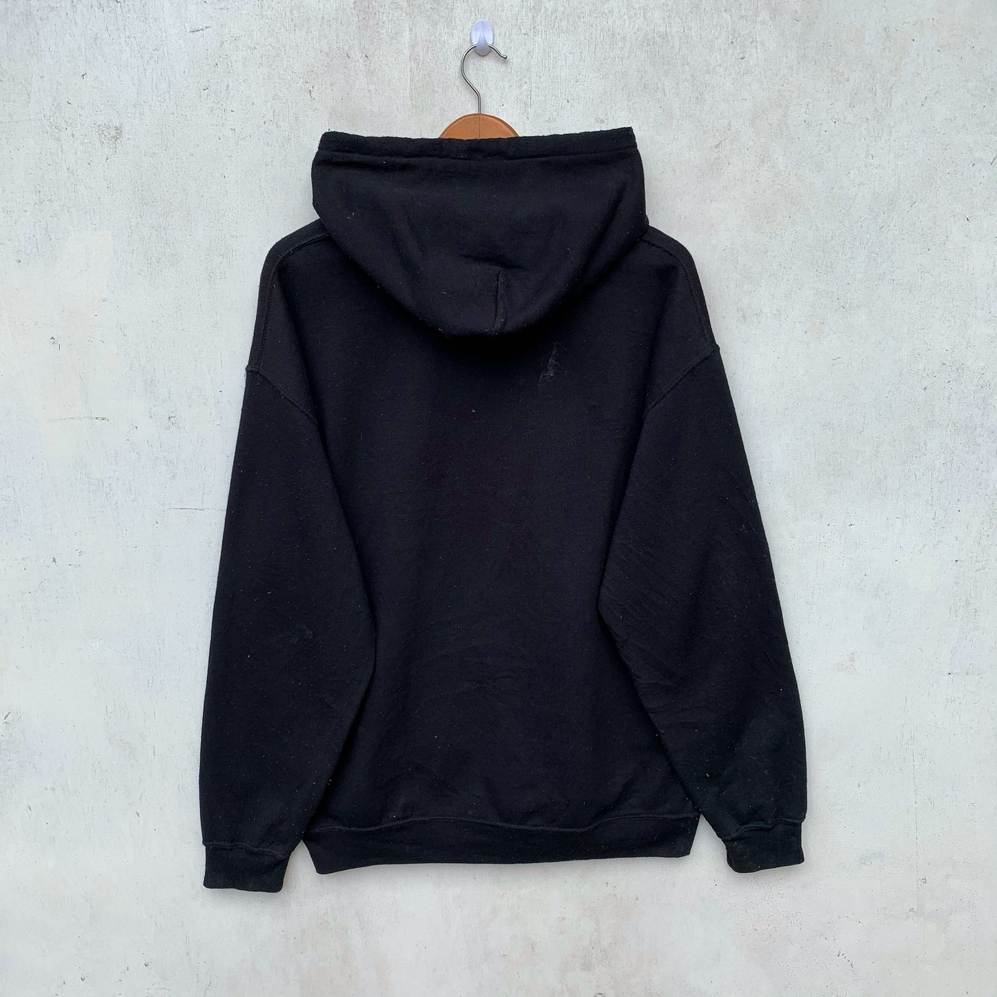 Tupac Thug Life Hoodie Pullover Sweatshirt Black Size L
