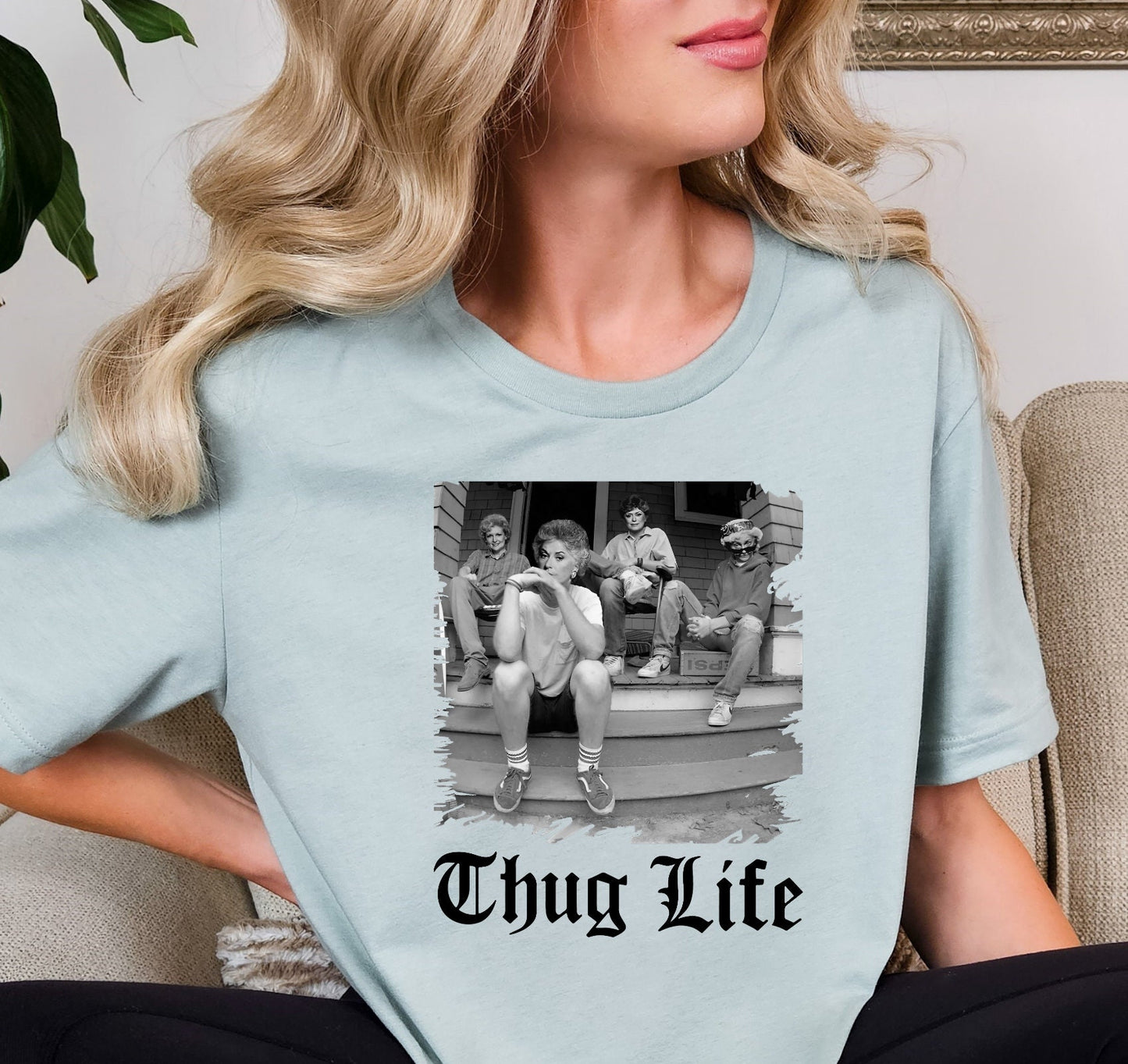 Golden Girls Thug Life - Stay Golden Shirt, Shady Pines, Picture It Sicily 1922, Stay Golden Squad, The Golden Girls fan shirt, 80's sitcom