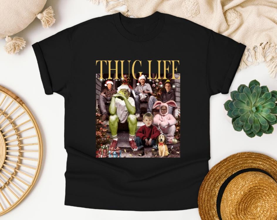 Hoodie/Tshirt - Thug Life Holidays