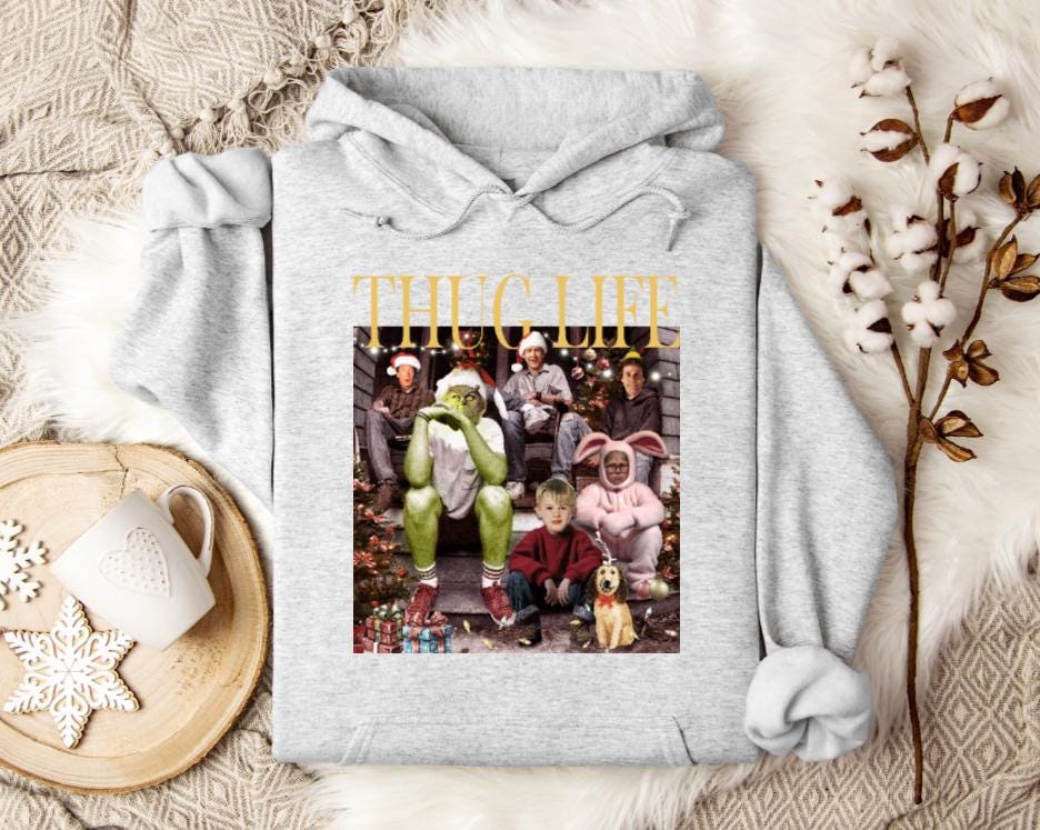 Hoodie/Tshirt - Thug Life Holidays