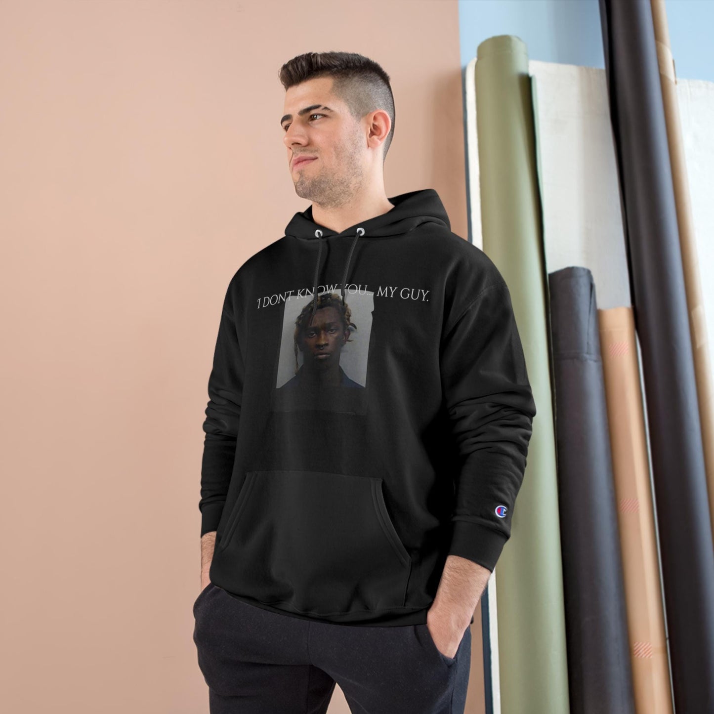 Funny Young Thug Mugshot Champion Hoodie, Thug Life Sweatshirt, Ten Toes Down Thug Hoodie, Gangster Pullover, Hip Hop Jumper