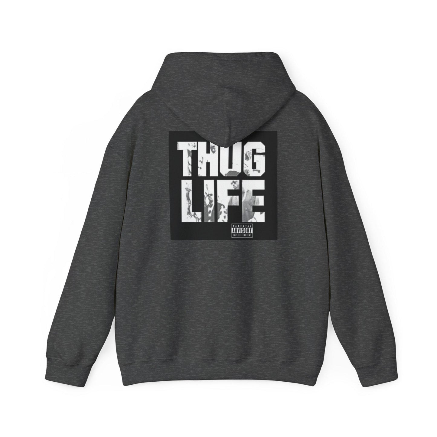 Sweater, Cool Thug Life Hoodie, Comfortable Sweatshirt, Unisex Streetwear, Gift for Teens, Relaxed Fit for Everyday Style