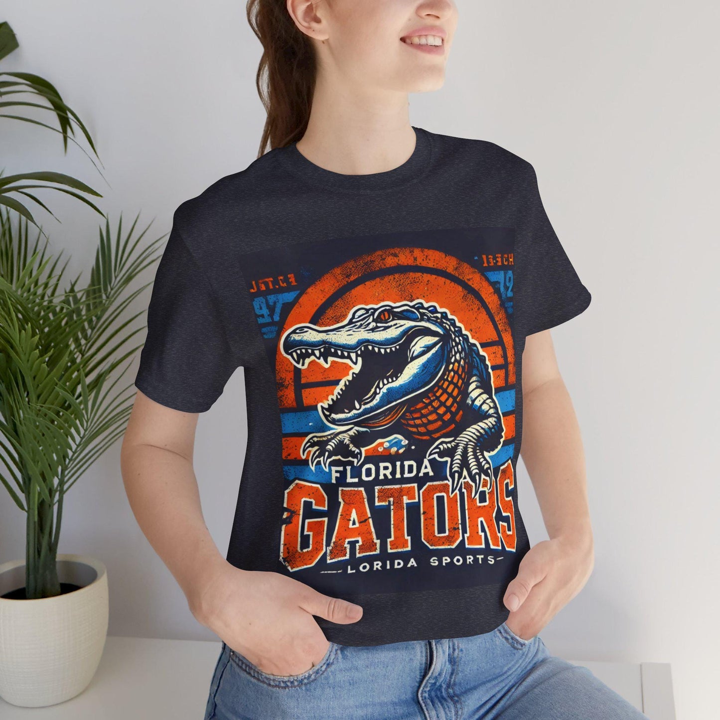 Florida Gators Graphic Tee, Sports Apparel, College Fan Gear, Unisex T-Shirt, Casual Wear, Gift for Gators Fans, Retro Shirt, NCAA Shirt