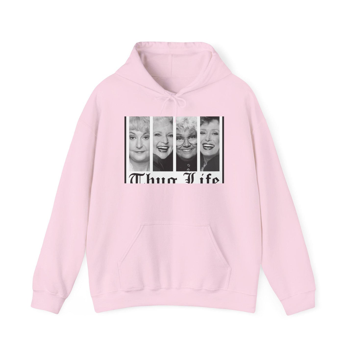 Thug Life Hoodie, Comfortable Unisex Sweatshirt, Fun Gift, Casual Style, Coziness for Friends & Family