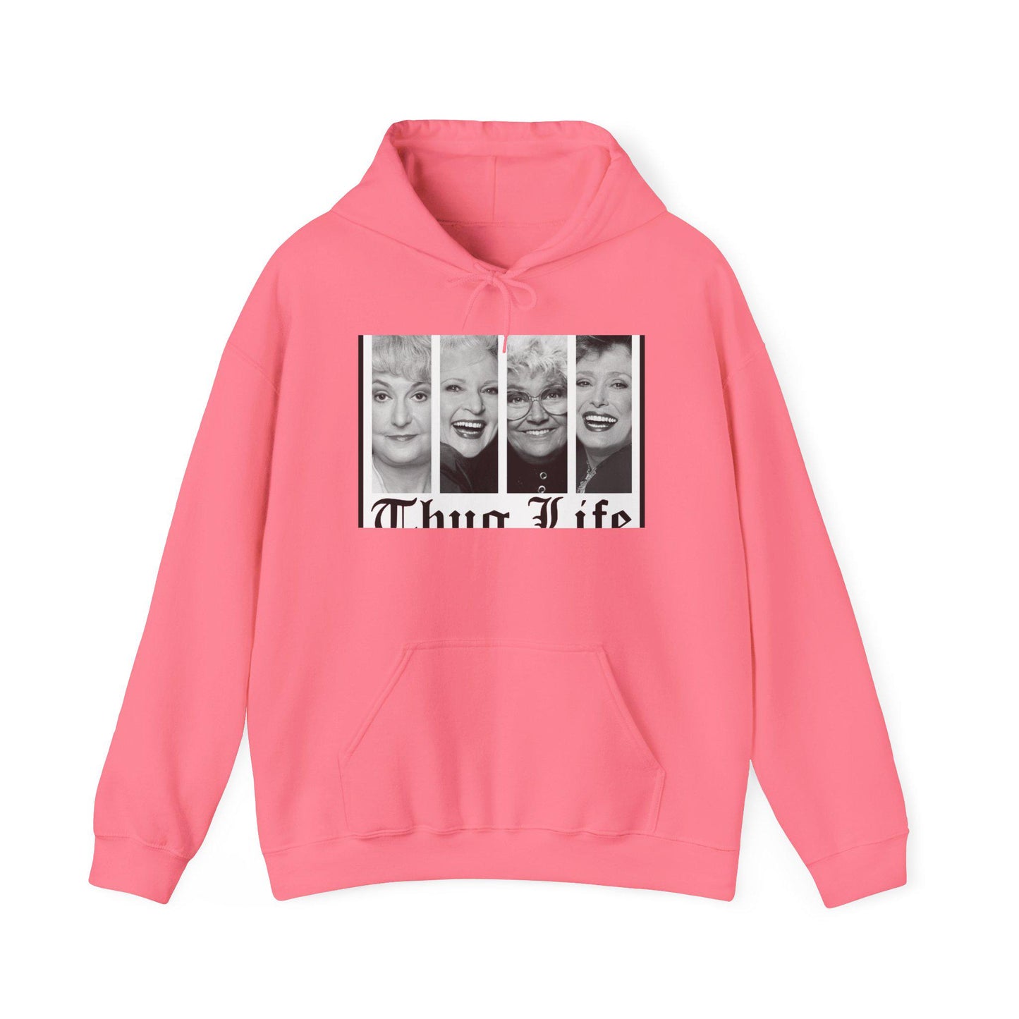 Thug Life Hoodie, Comfortable Unisex Sweatshirt, Fun Gift, Casual Style, Coziness for Friends & Family