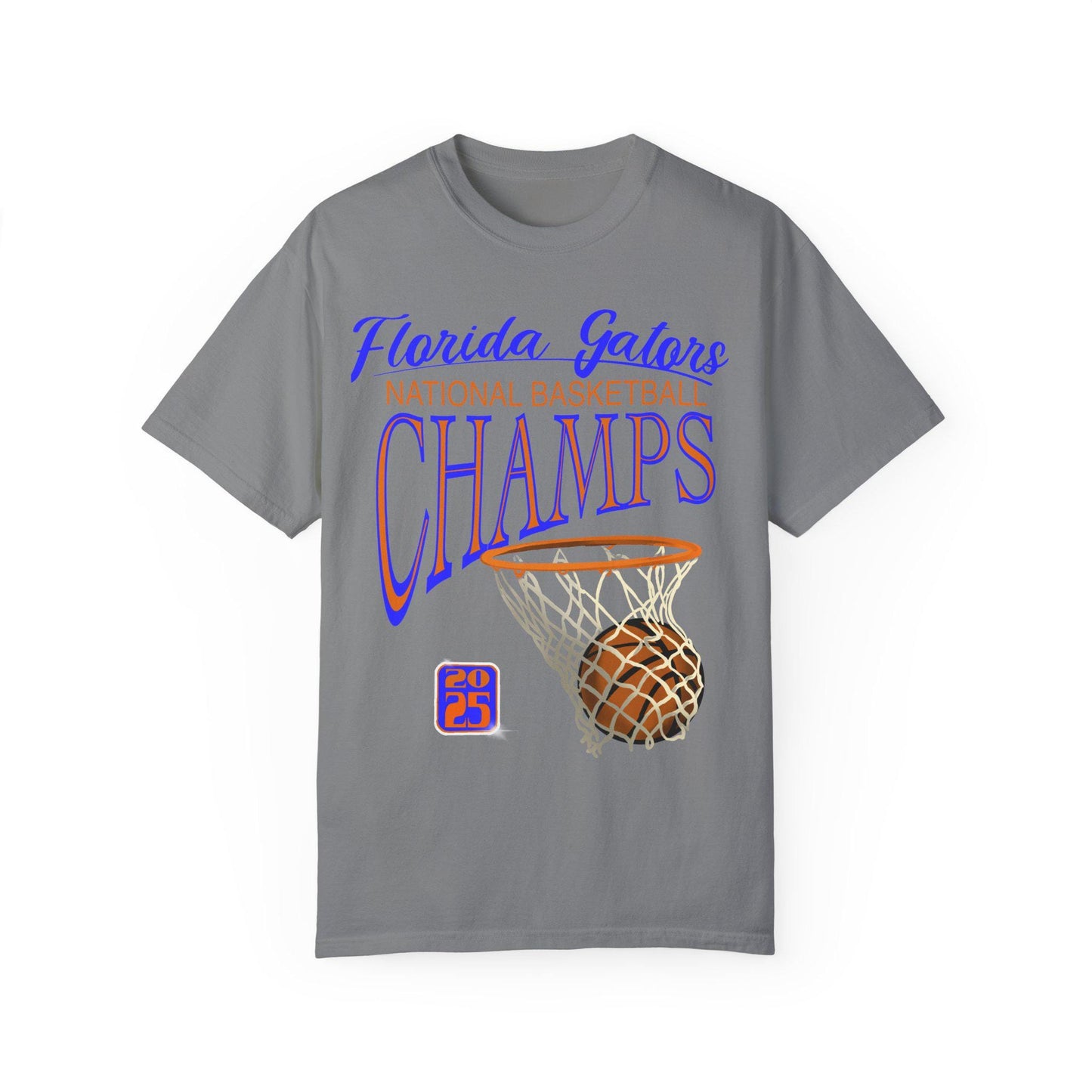 Florida Gators NCAA Champs 2025 T-Shirt, Unisex Champion Tee, Casual Sportswear, Basketball Fan Gift, College Apparel,