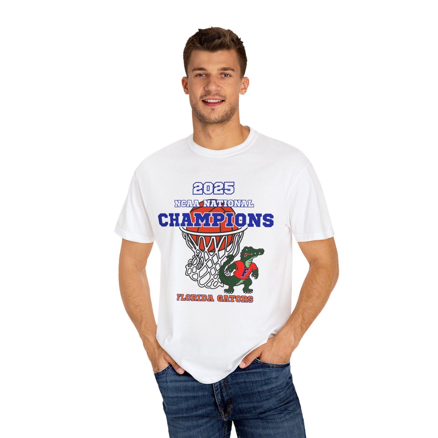 Florida Gators NCAA Basketball Champions T-shirt, Unisex Athletic Tee, Basketball Fan Gear, NCAA Championship Celebrations