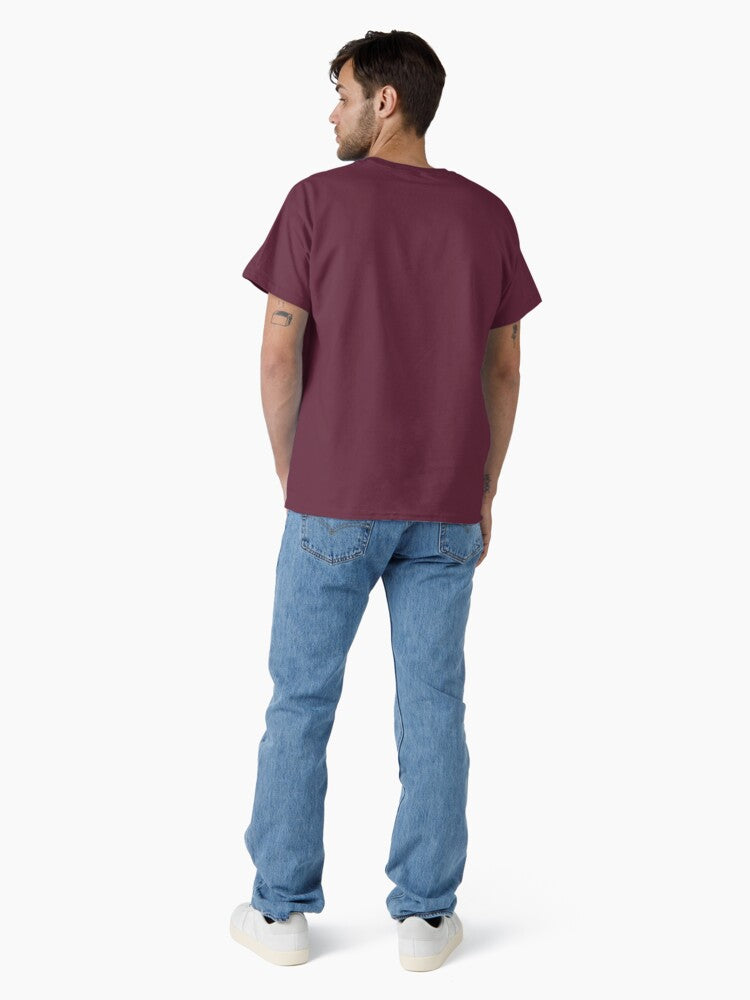 Funny Angry Halloween Pumpkin Classic T-Shirt