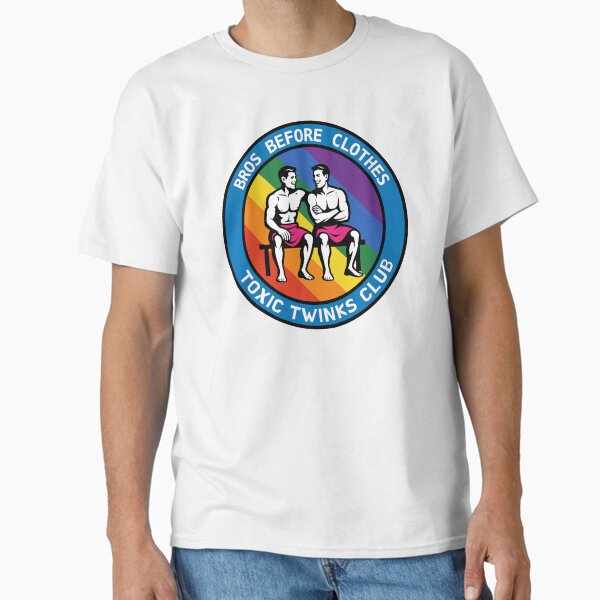"Bros Before Clothes" - Pride Edition Classic T-Shirt