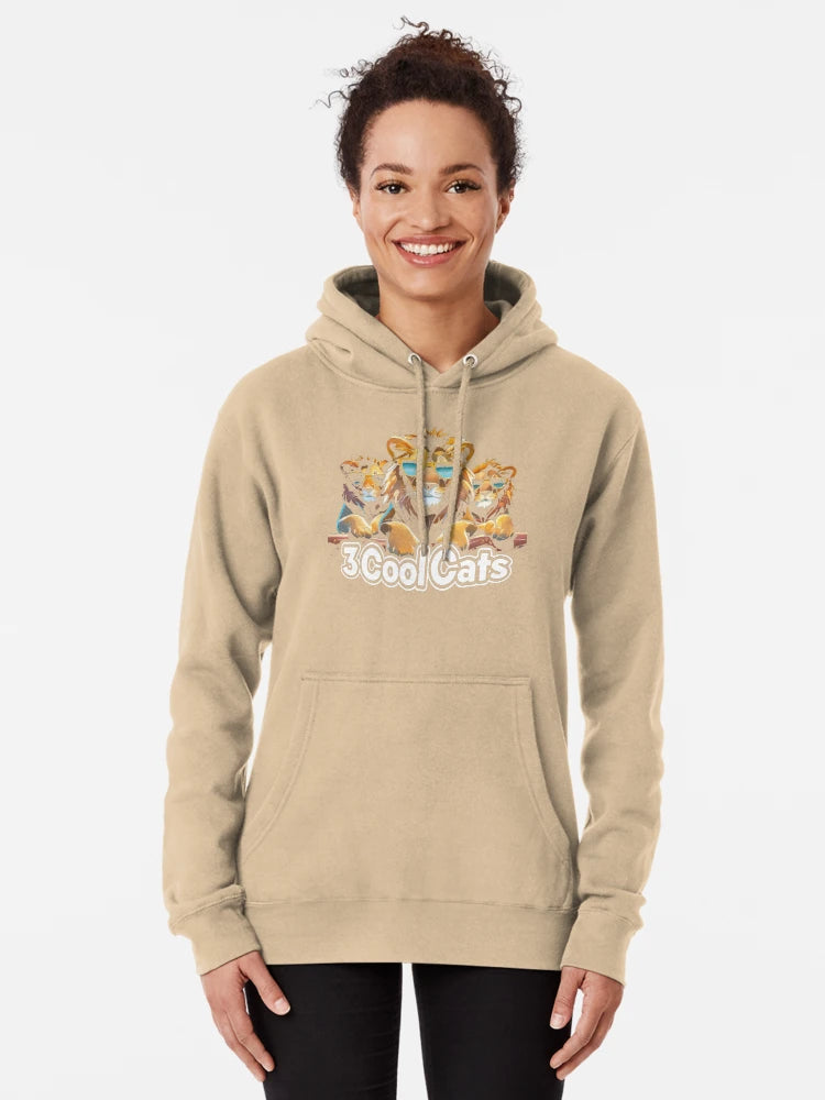 "3 Cool Cats" – Lion Crew Graphic Design Original Classic T-Shirt