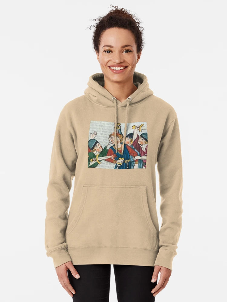 "Hey!!, it was a practice", medieval painting 6th century AD Classic T-Shirt