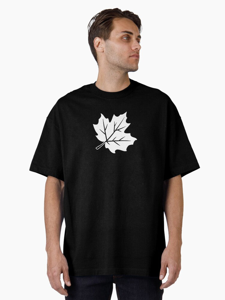 Fall Introvert Style: Cozy Orange Edition. / Introvert Joke Funny T-Shirt Label Oversized T-Shirt