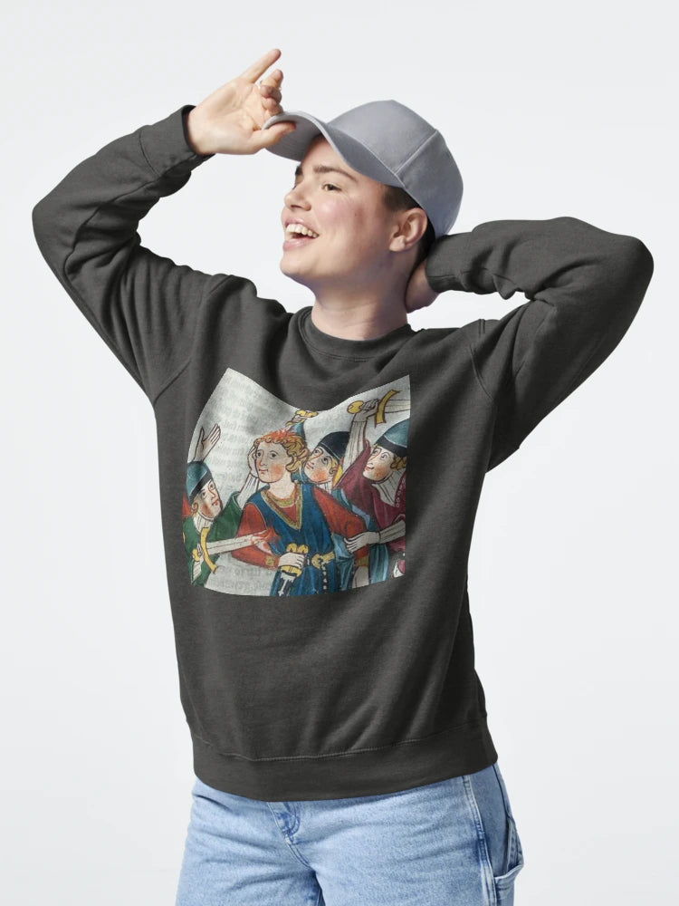 "Hey!!, it was a practice", medieval painting 6th century AD Classic T-Shirt