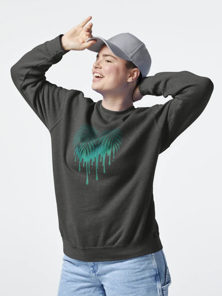 "Dripping Tropics: Surreal Palm Vibes" Classic T-Shirt