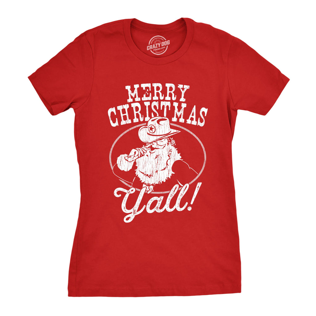 Merry Christmas Y'all Women's T Shirt