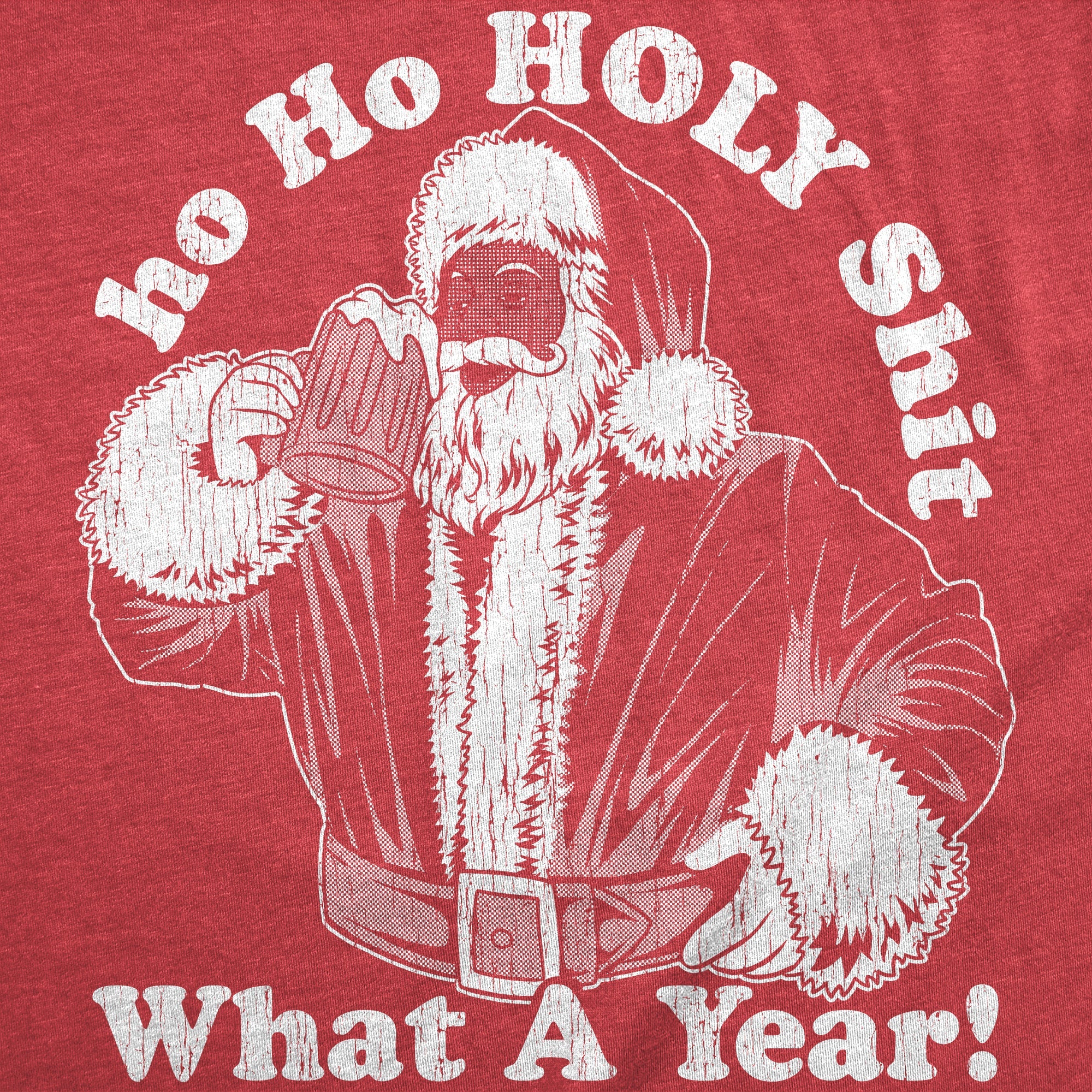 Ho Ho Holy Shit What A Year Men's T Shirt