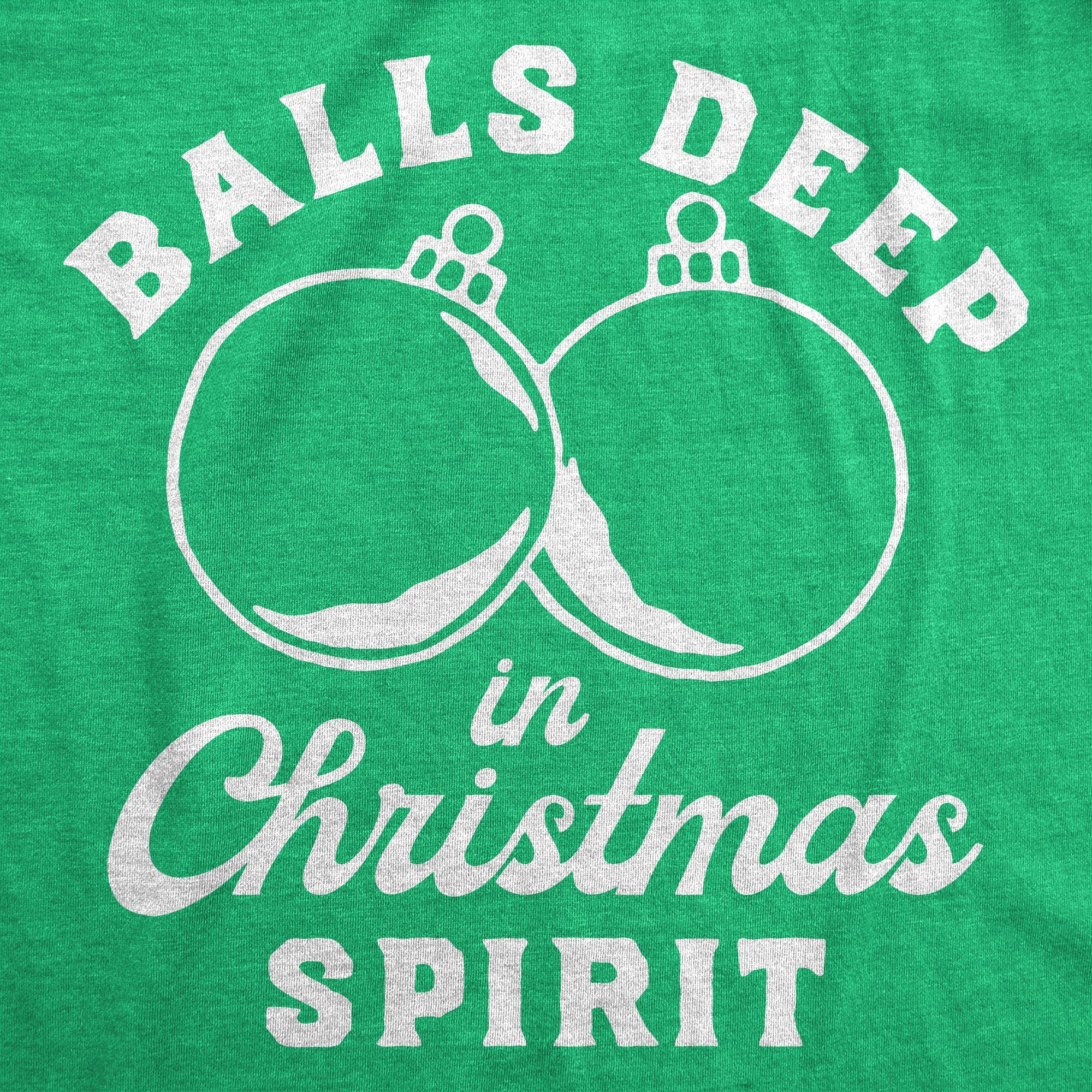 Balls Deep In Christmas Spirit Men's T Shirt