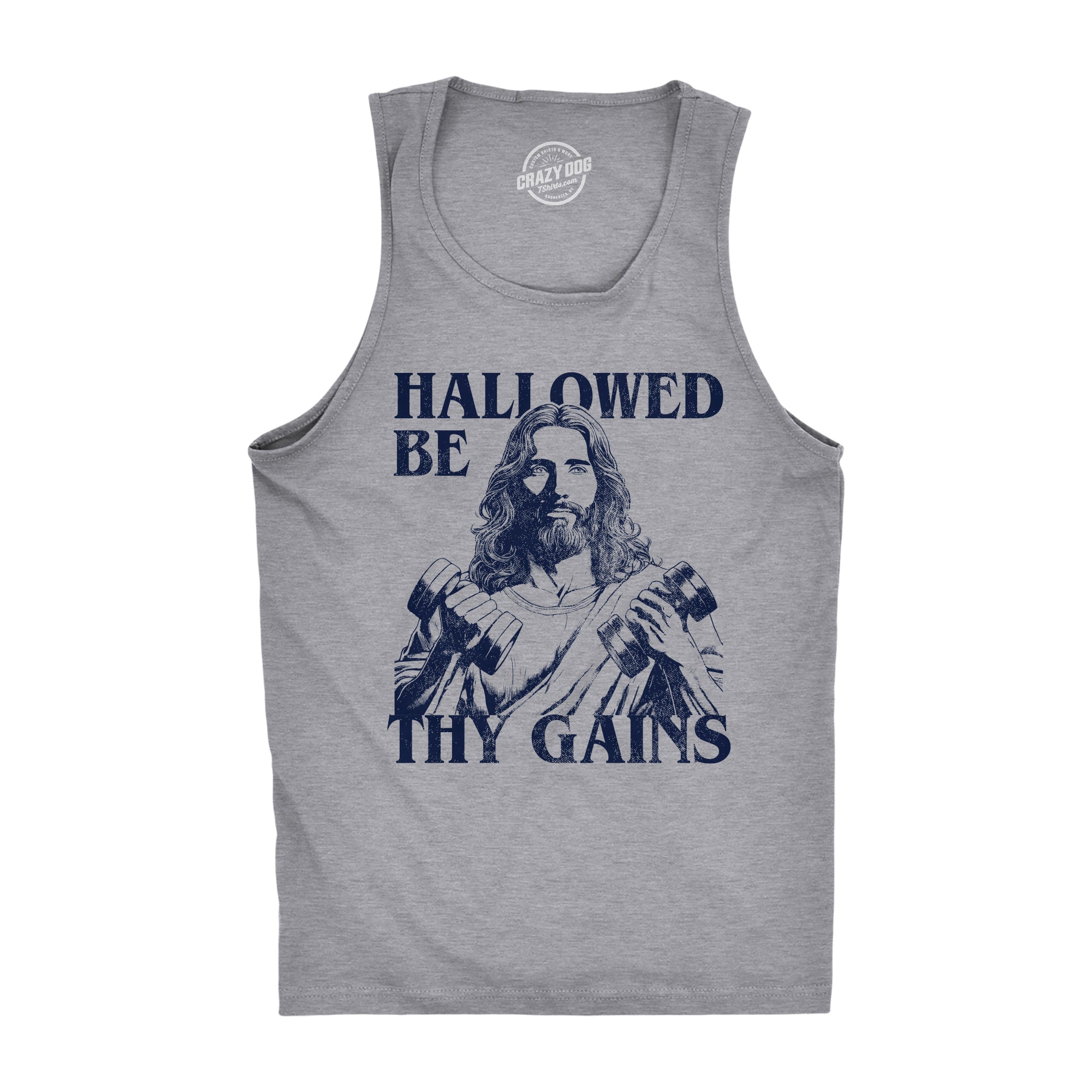 Hallowed Be Thy Gains Men's Tank Top