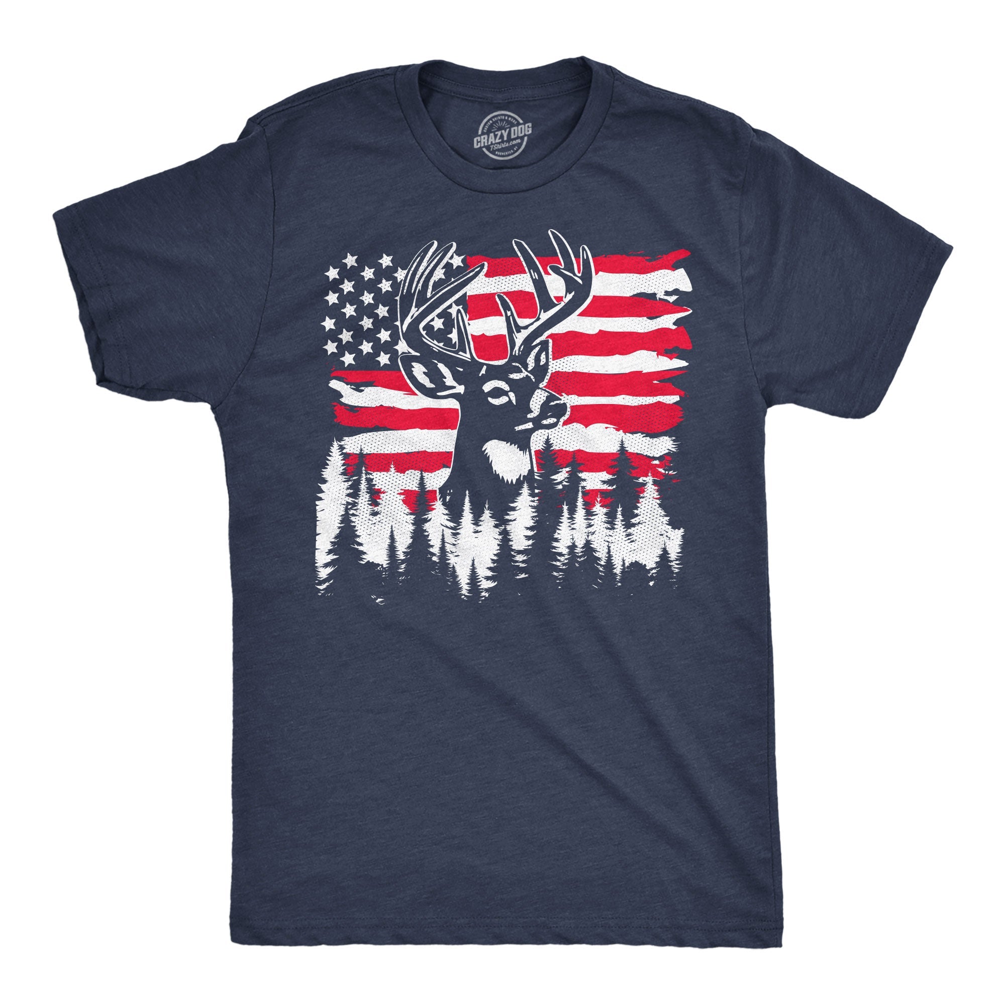 USA Buck Men's T Shirt