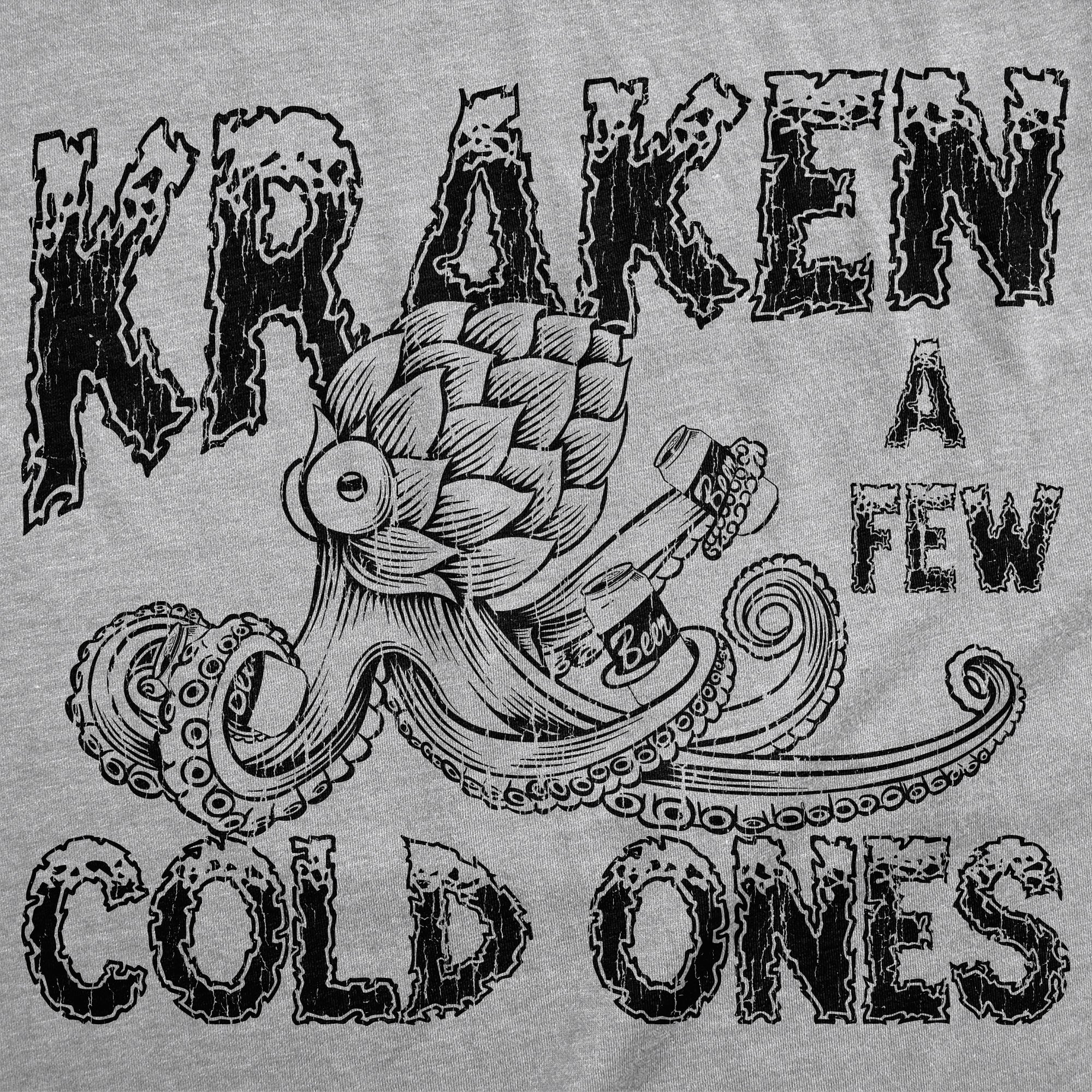 Kraken A Few Cold Ones Men's T Shirt