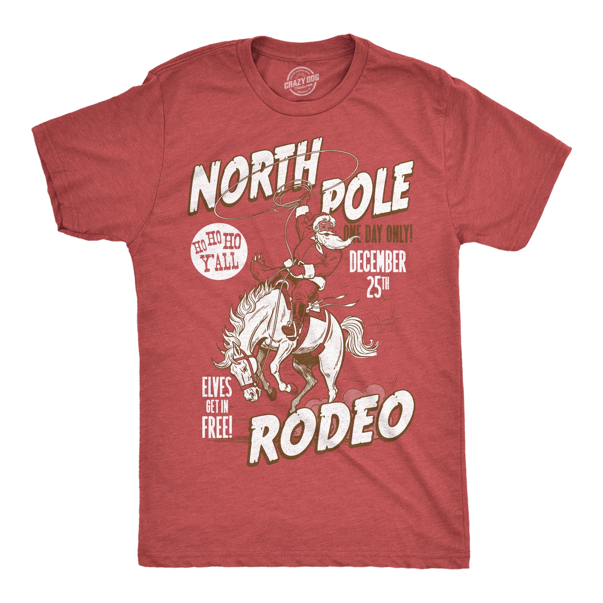 North Pole Rodeo Men's T Shirt