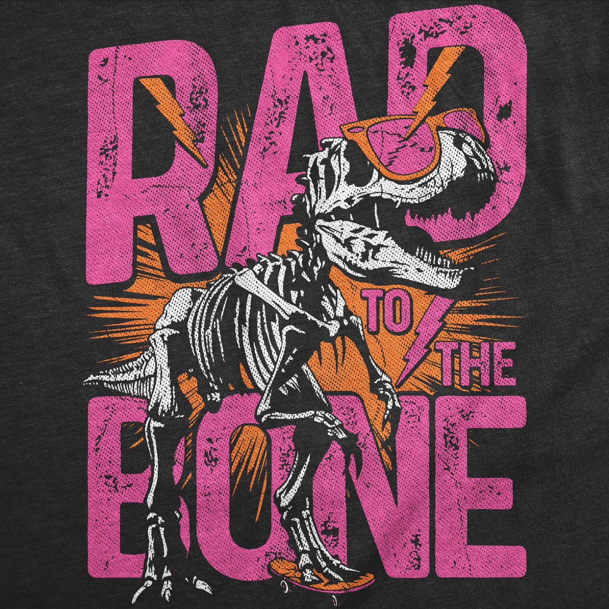Rad To The Bone Toddler T Shirt