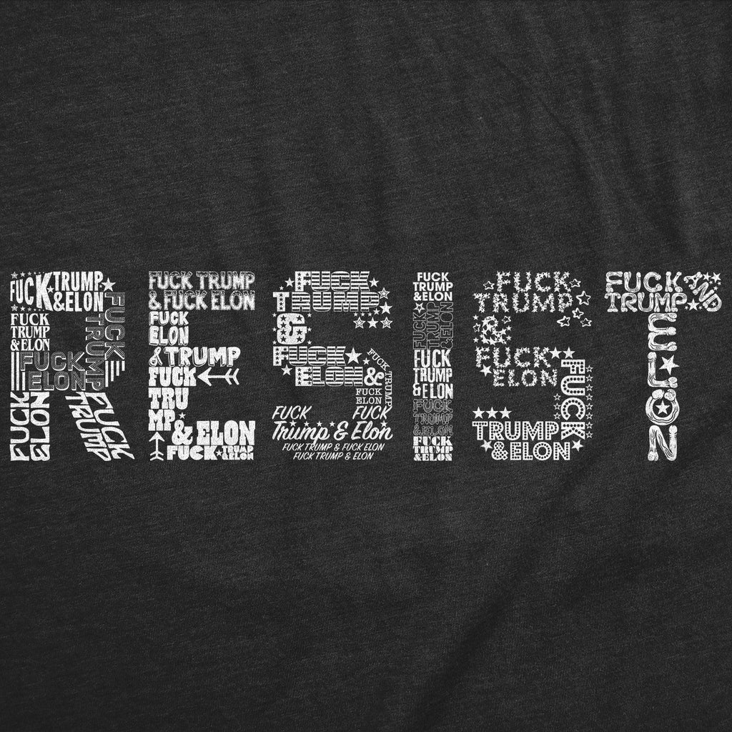 Resist Fuck Trump Elon Men's T Shirt