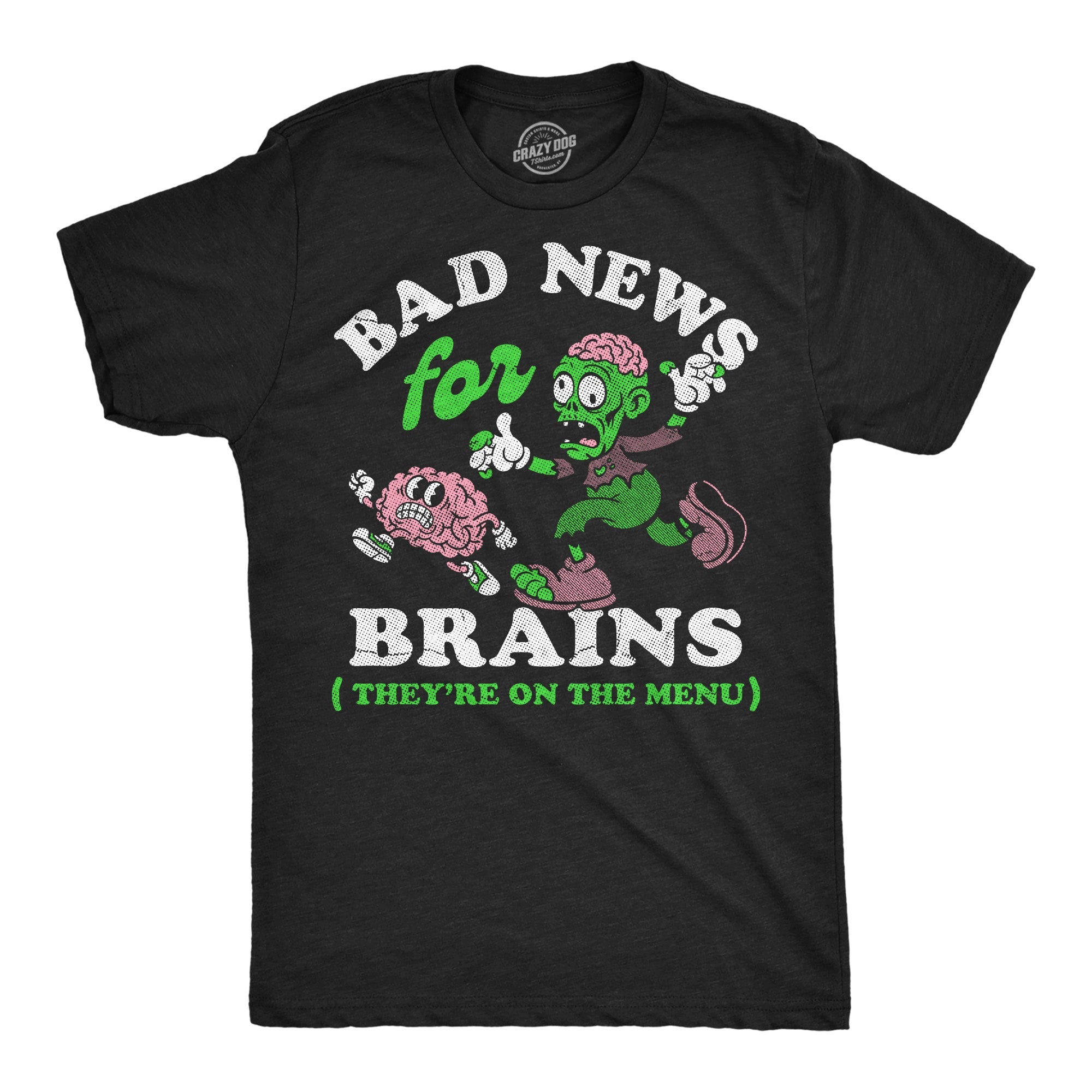 Bad News For Brains Men's T Shirt