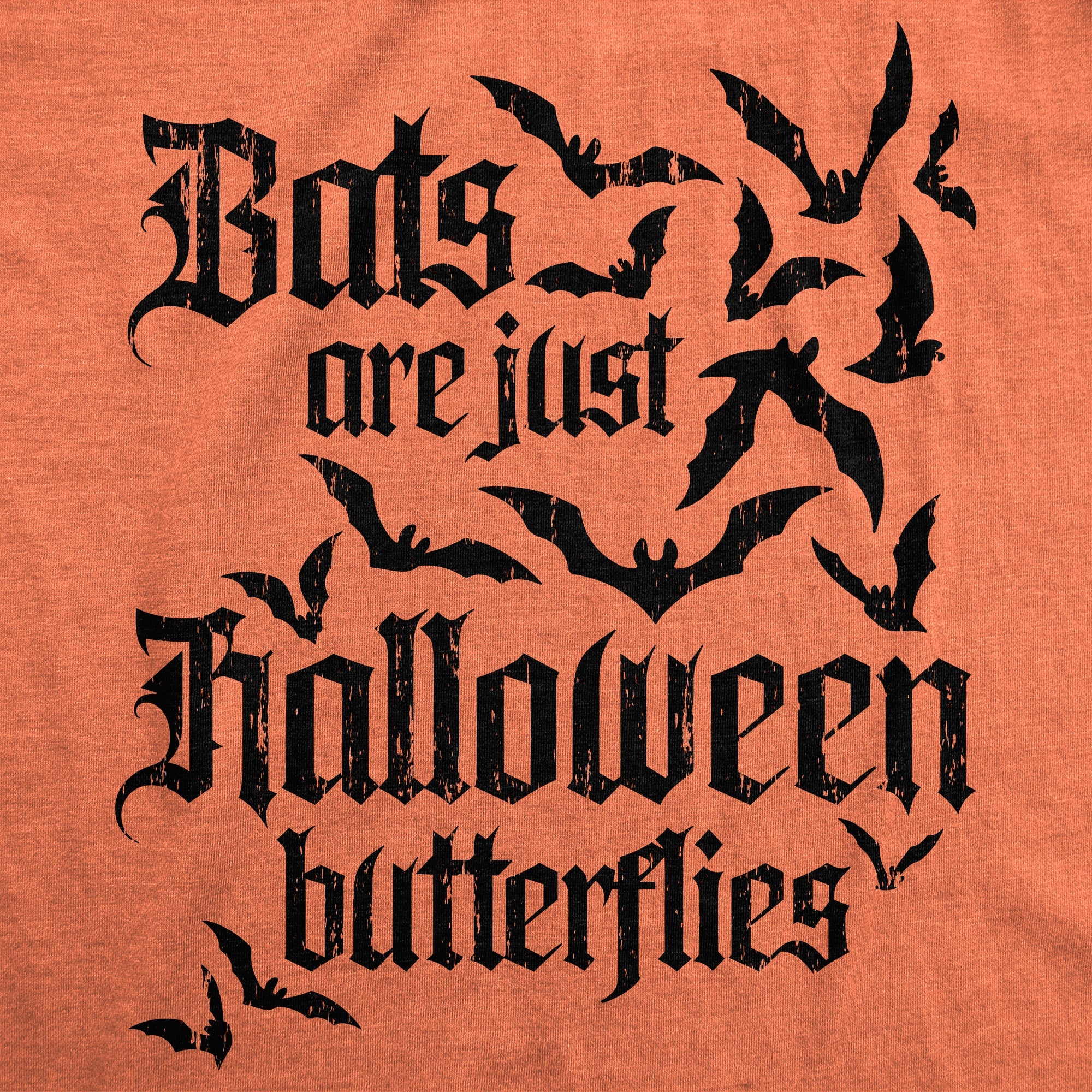 Bats Are Just Halloween Butterflies Women's T Shirt