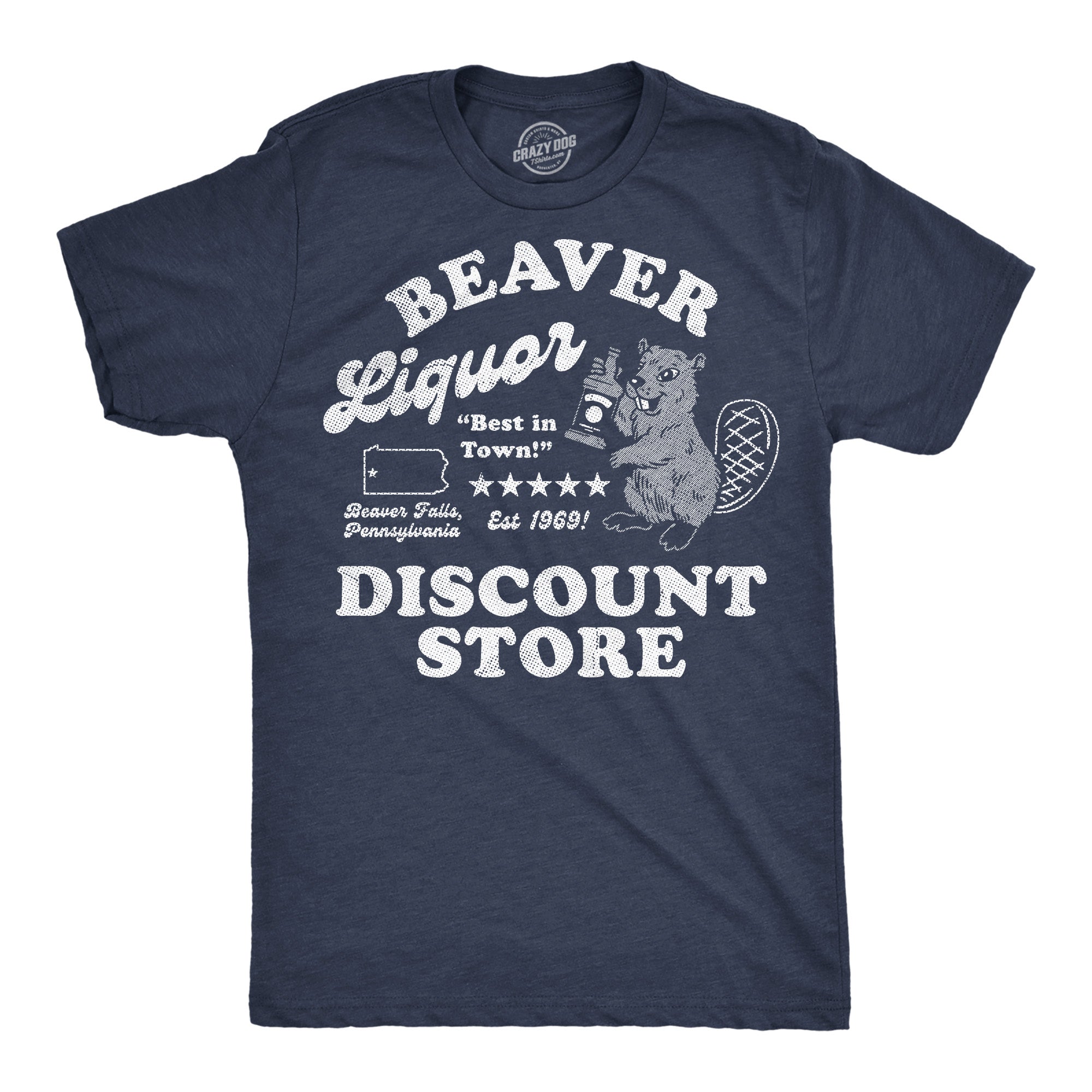 Beaver Liquor Discount Store Men's T Shirt
