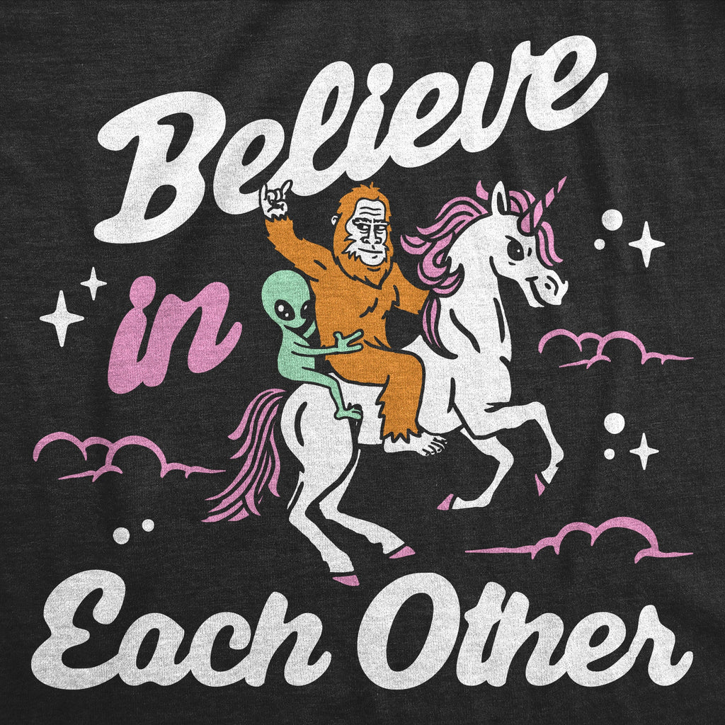 Believe In Each Other Women's T Shirt