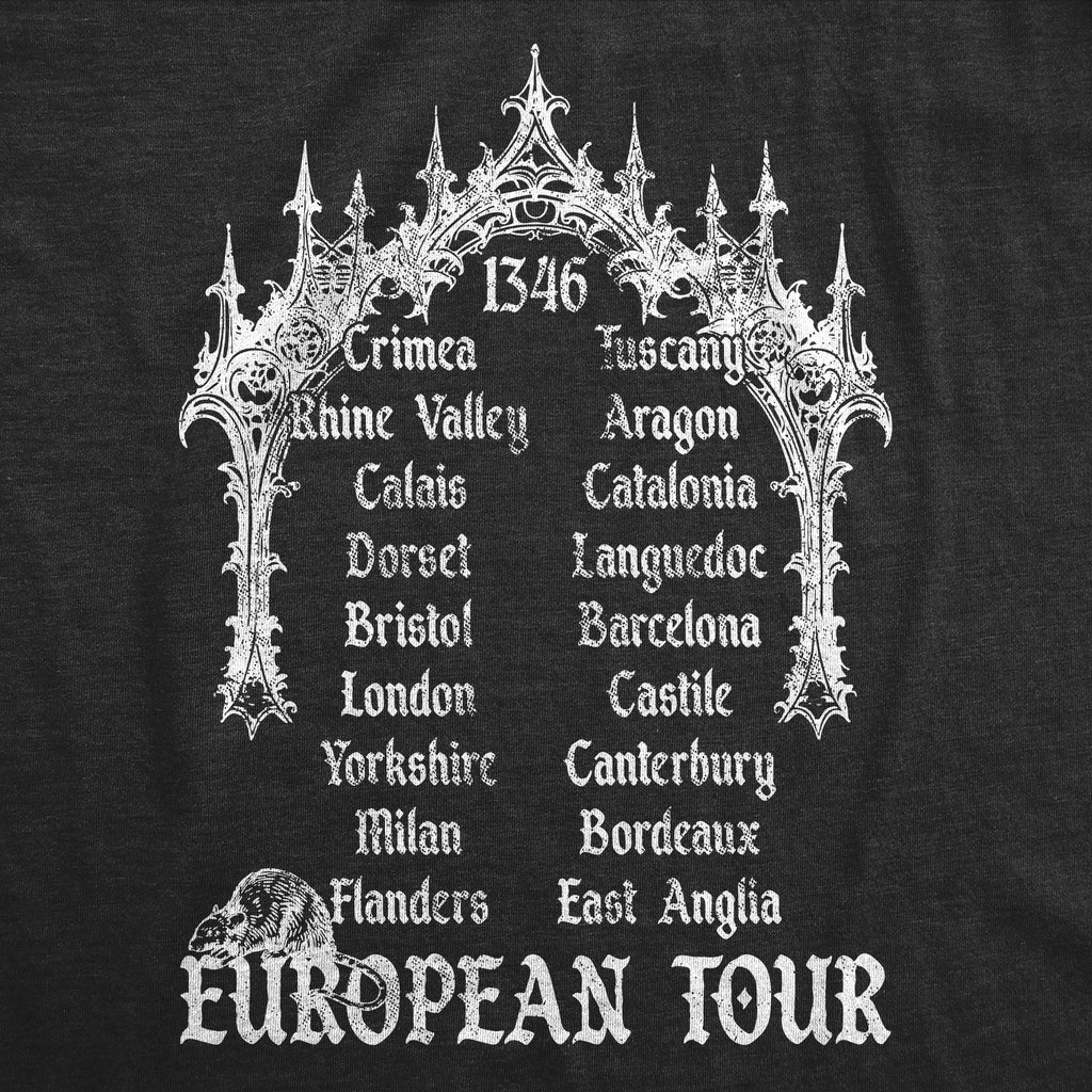 Black Death European Tour 1346 Men's T Shirt