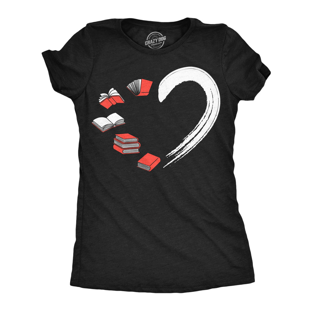 Book Heart Women's T Shirt